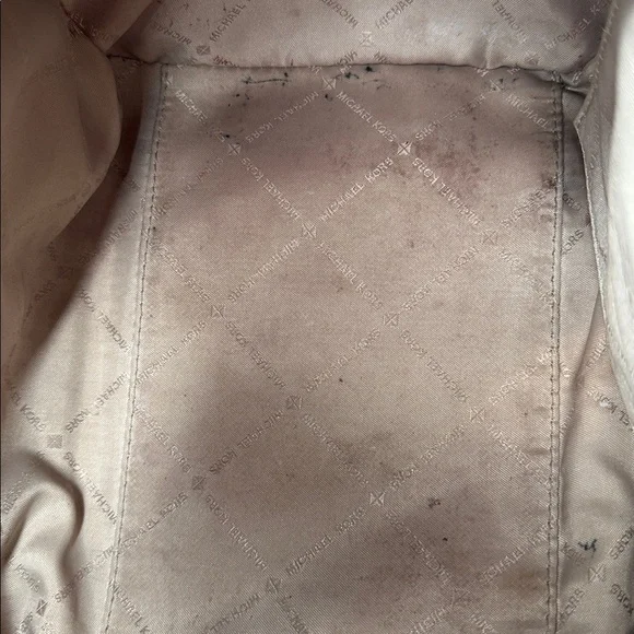 Michael Kors-Women’s Medium Beige & Cream Cross body shoulder bag - Picture 12 of 13